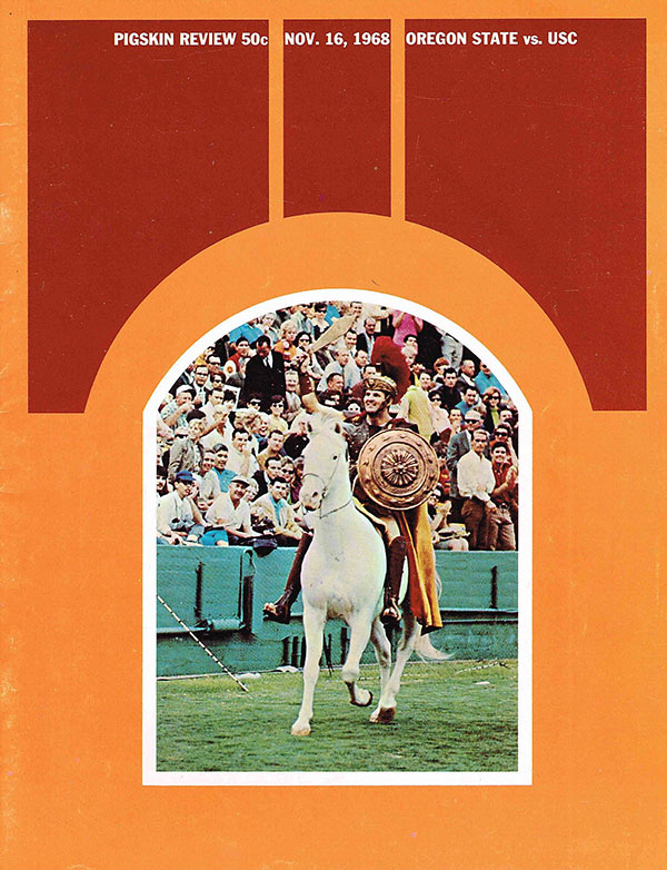 College Football Program: USC Trojans vs. Oregon State Beavers (November 16, 1968)