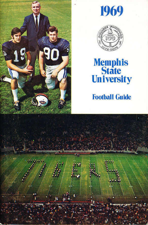 College Football Media Guide: Memphis State Tigers (1969)