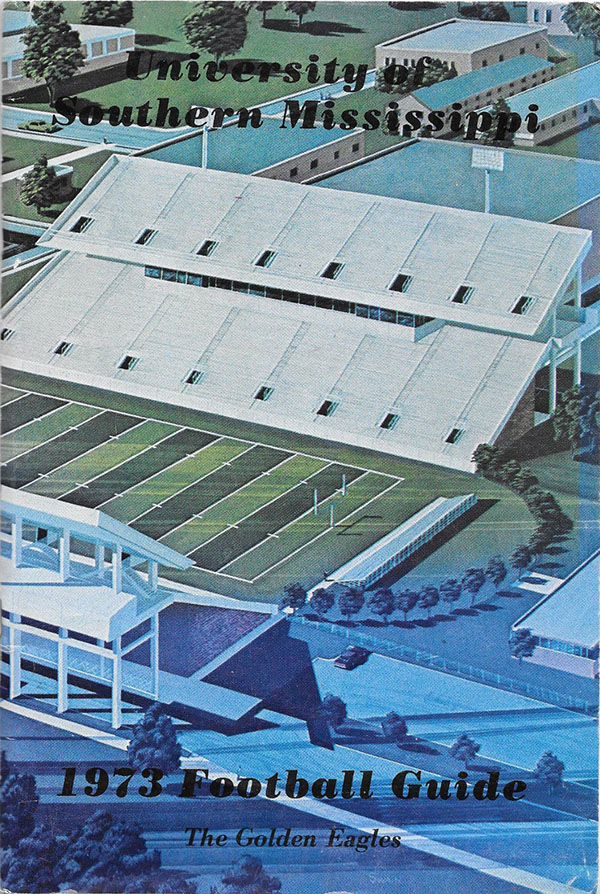 College Football Media Guide: Southern Miss Golden Eagles (1973)