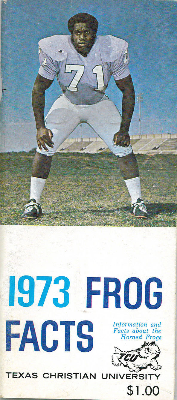 College Football Media Guide: TCU Horned Frogs (1973)