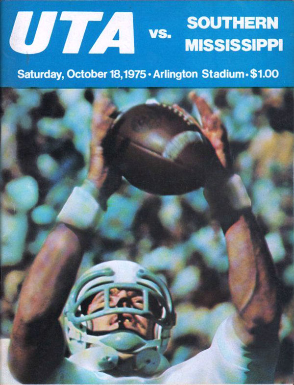 College Football Program: Florida Gators vs. Southern Miss Golden Eagles (October 18, 1975)