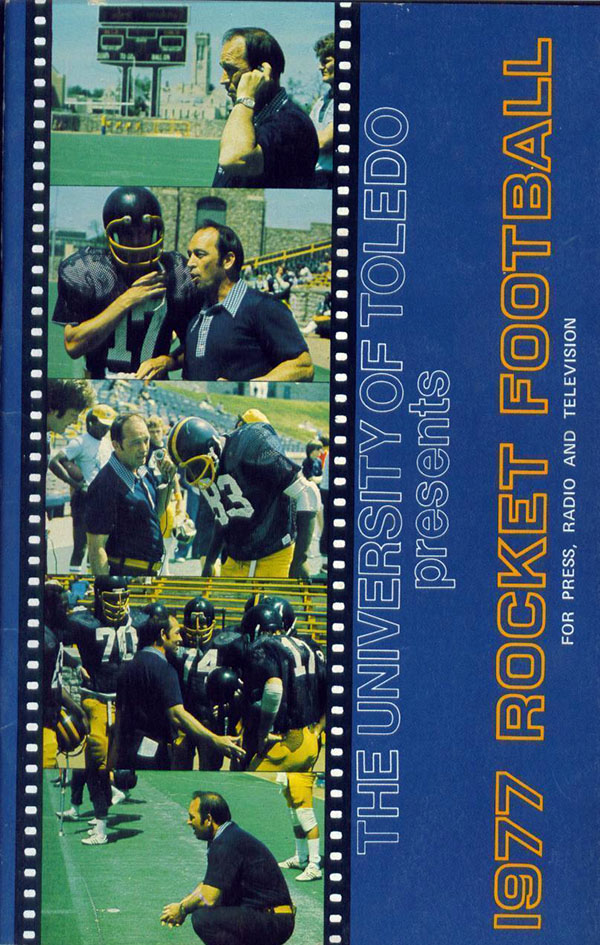 College Football Media Guide: Toledo Rockets (1977)