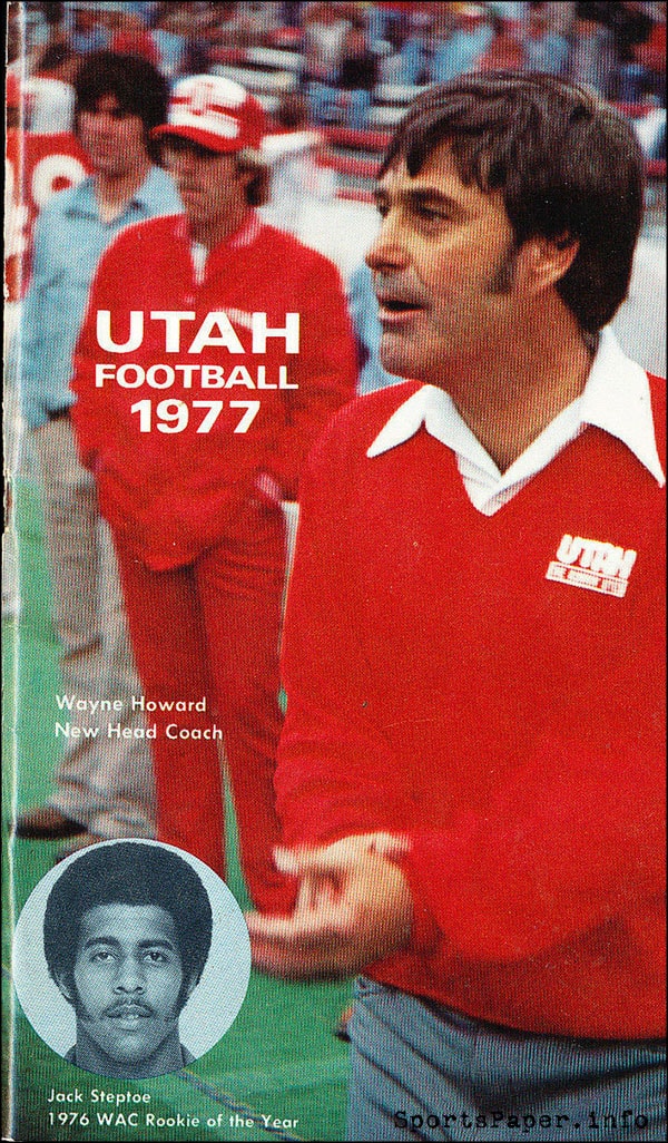 College Football Media Guide: Utah Utes (1977)