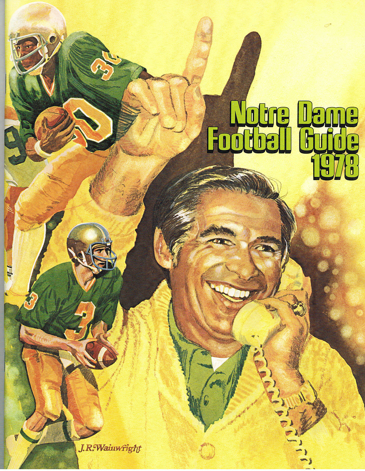 College Football Media Guide: Notre Dame Fighting Irish (1978)