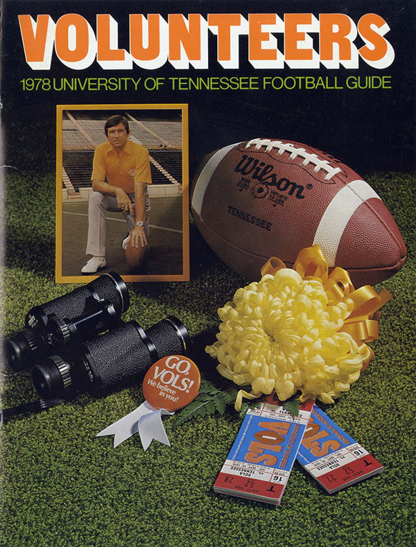 College Football Media Guide: Tennessee Volunteers (1978)