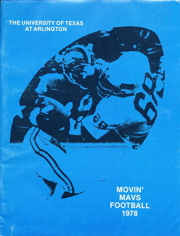 College Football Media Guide: Texas-Arlington Mavericks (1978)