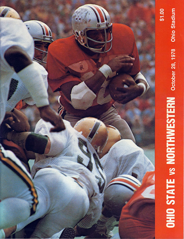 College Football Program: Ohio State Buckeyes vs. Northwestern Wildcats (October 28, 1978)