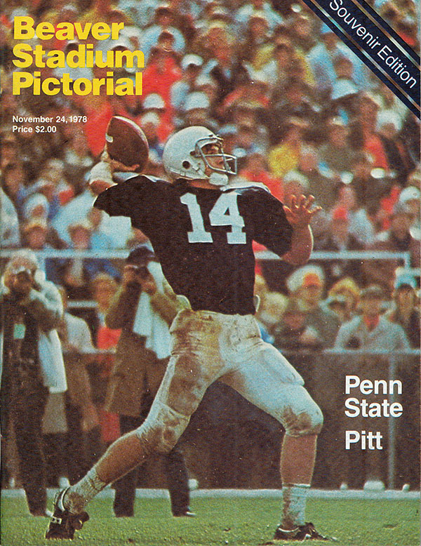 College Football Program: Penn State Nittany Lions vs. Pittsburgh Panthers (November 24, 1978)