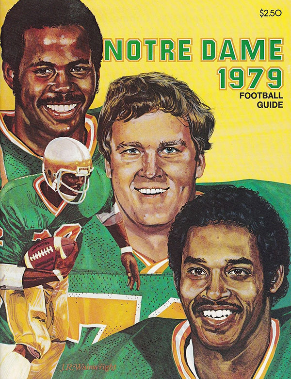 College Football Media Guide: Notre Dame Fighting Irish (1979)