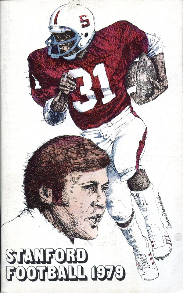 College Football Media Guide: Stanford Cardinals (1979)