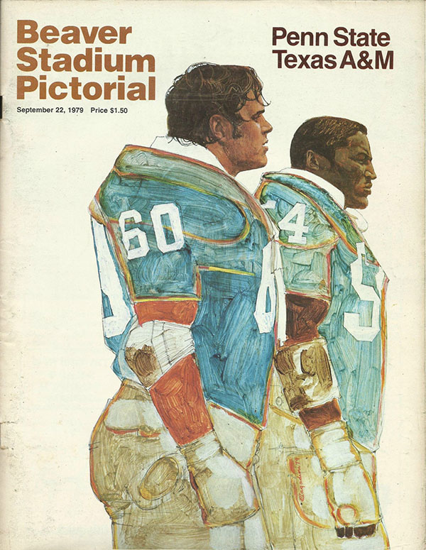 College Football Program: Penn State Nittany Lions vs. Texas A&M Aggies (September 22, 1979)