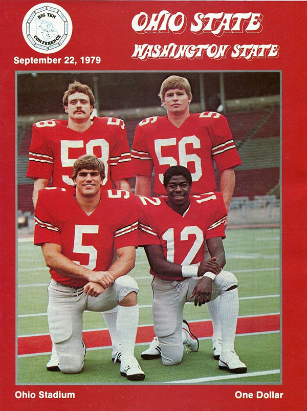 College Football Program: Ohio State Buckeyes vs. Washington State Cougars (September 22, 1979)