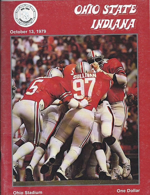 College Football Program Ohio State Buckeyes Vs Indiana Hoosiers