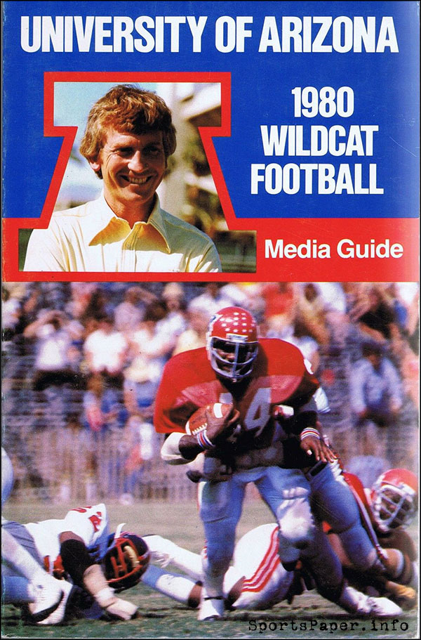 College Football Media Guide: Arizona Wildcats (1980)