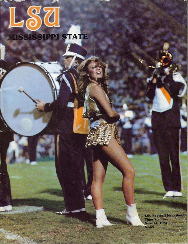 College Football Program: LSU Tigers vs. Mississippi State Bulldogs (November 14, 1981)