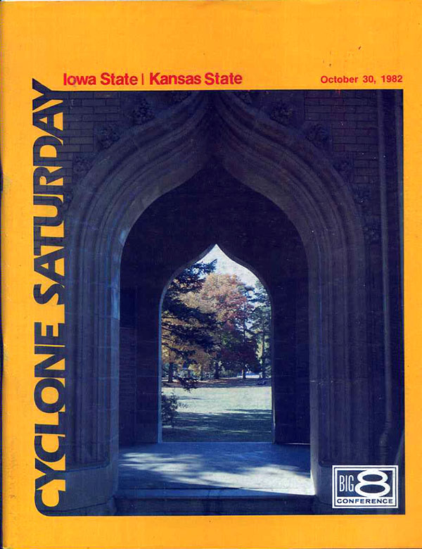 College Football Program: Iowa State Cyclones vs. Kansas State Wildcats (October 30, 1982)