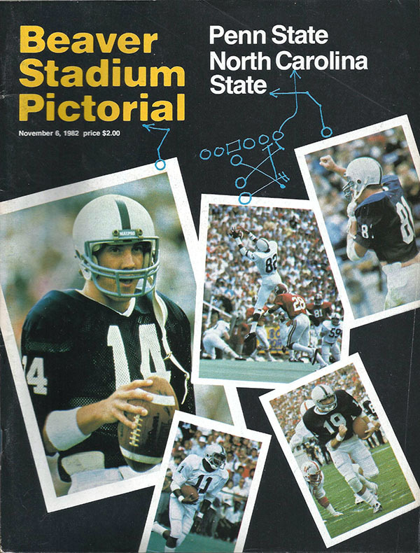 College Football Program: Penn State Nittany Lions vs. NC State Wolfpack (November 6, 1982)