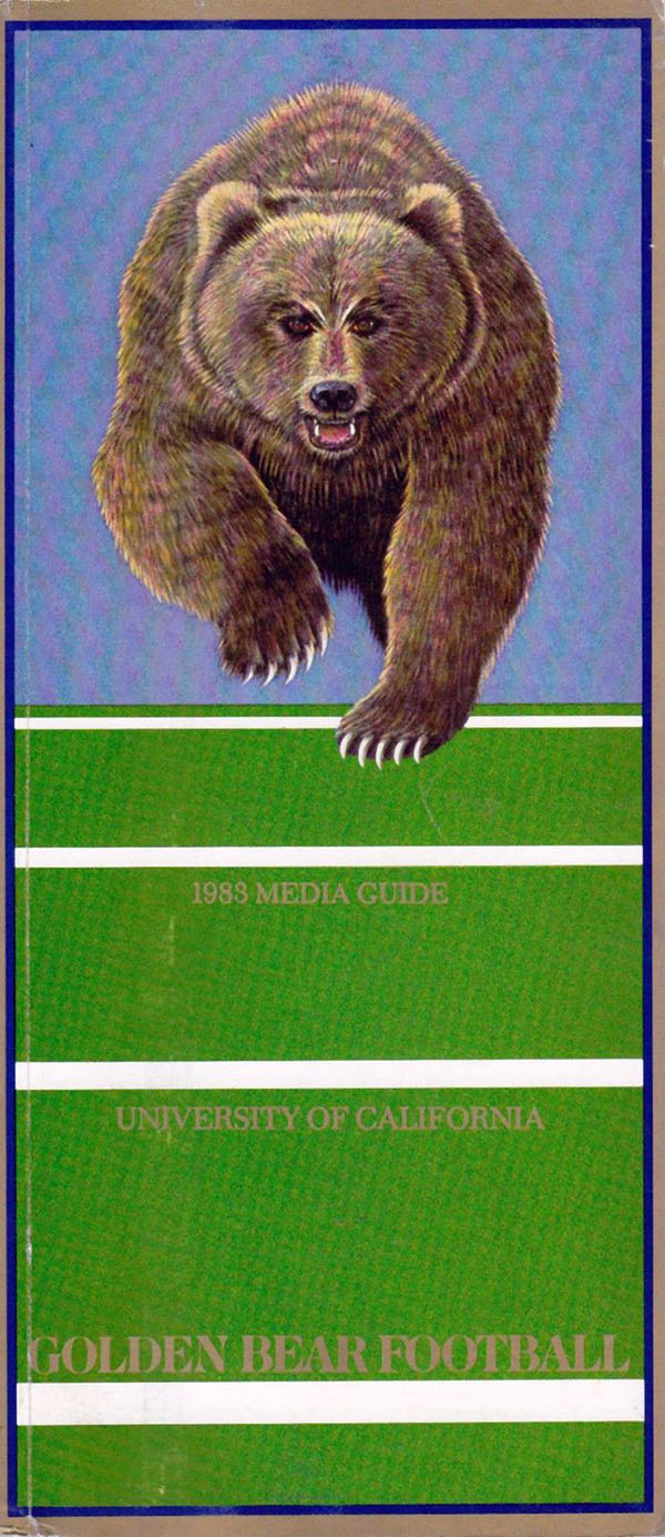 College Football Media Guide: California Golden Bears (1983)