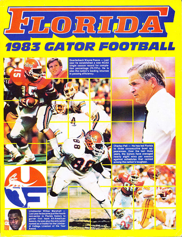 College Football Media Guide: Florida Gators (1983)