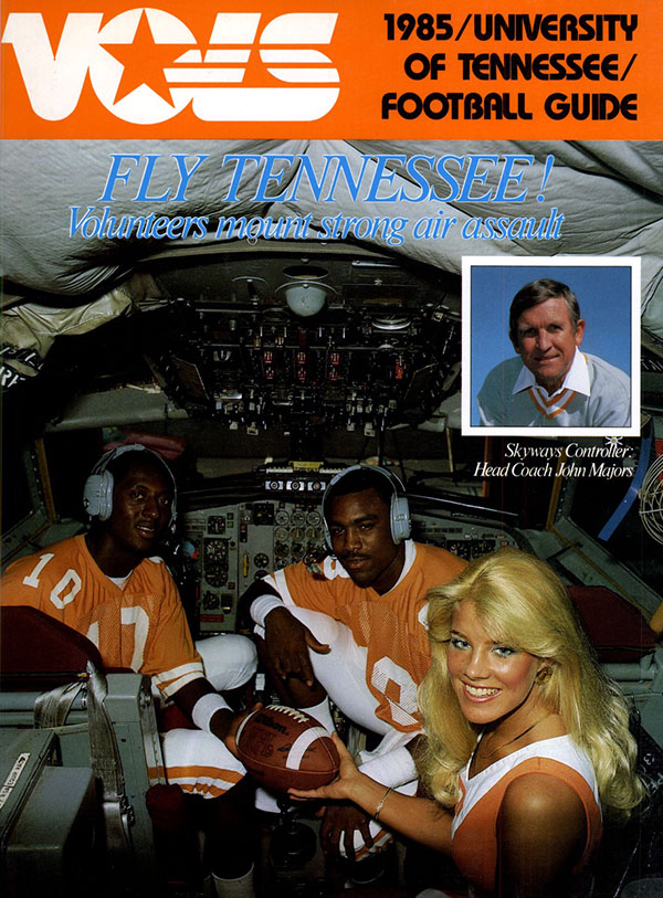 College Football Media Guide: Tennessee Volunteers (1985)