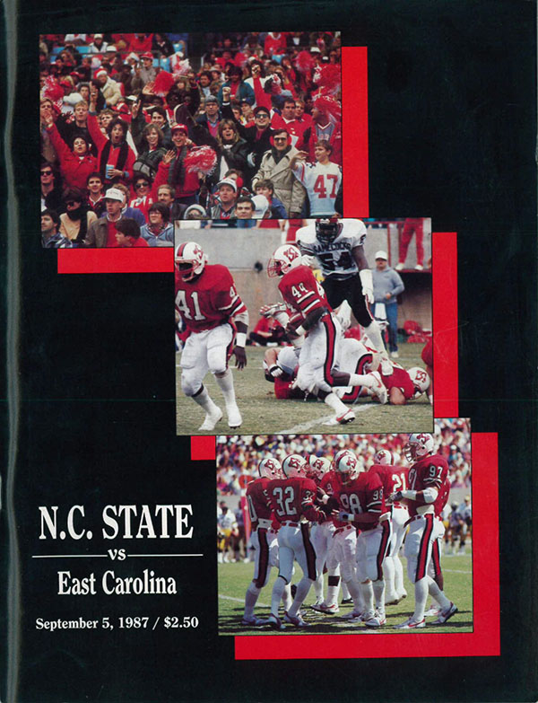 College Football Program NC State Wolfpack vs. East Carolina Pirates