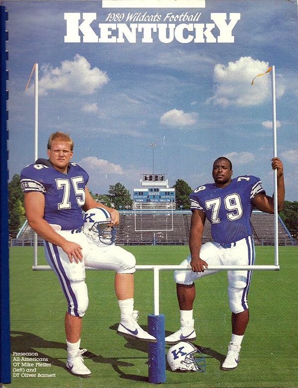 College Football Media Guide: Kentucky Wildcats (1989)