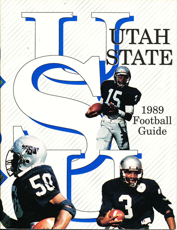 College Football Media Guide: Utah State Aggies (1989)