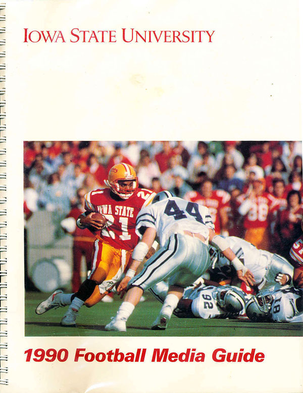 College Football Media Guide: Iowa State Cyclones (1990)