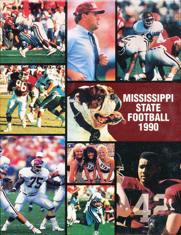 College Football Media Guide: Mississippi State Bulldogs (1990)