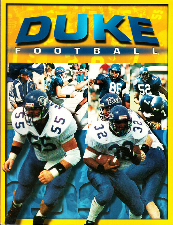 College Football Media Guide: Duke Blue Devils (1996)