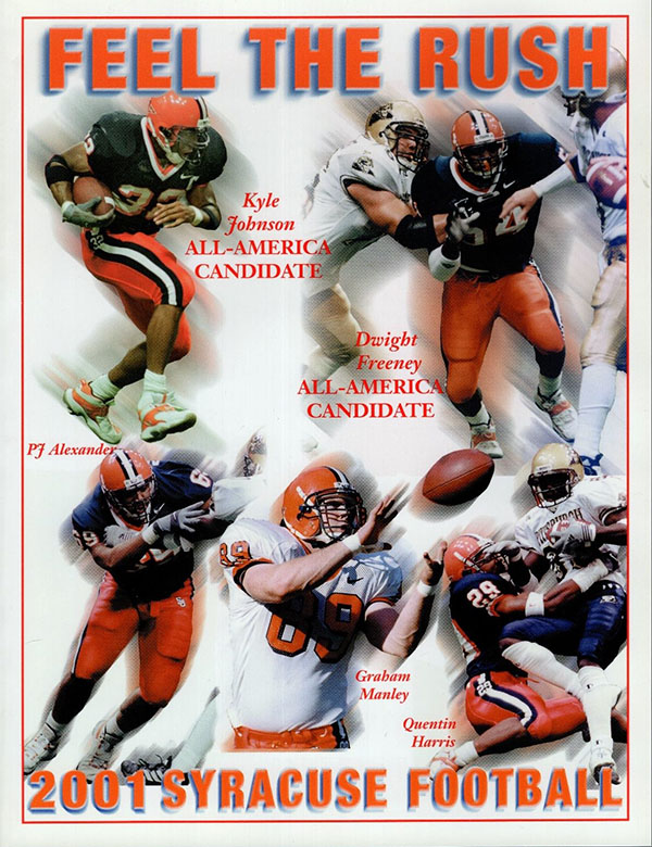 College Football Media Guide Syracuse Orangemen (2001) SportsPaper.info