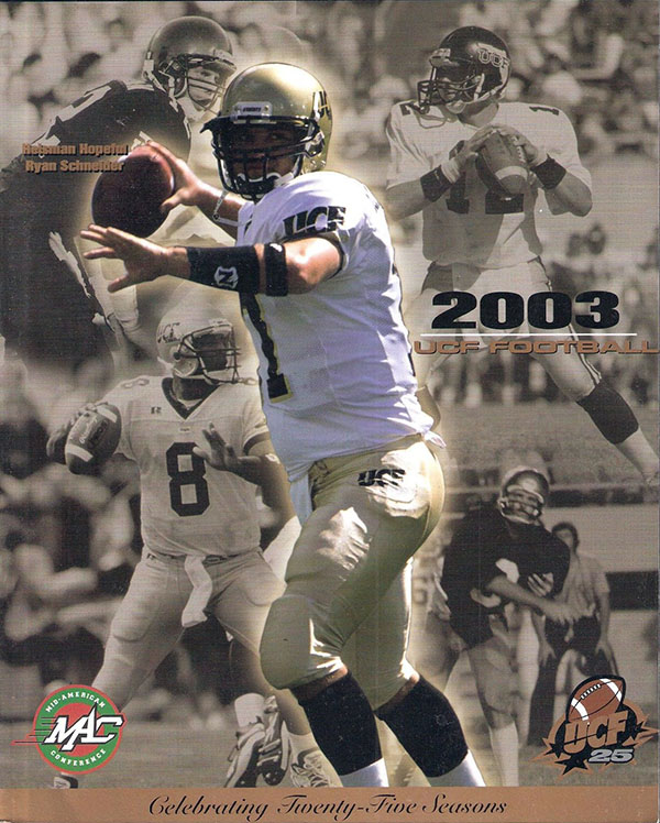 College Football Media Guide: UCF Knights (2003)
