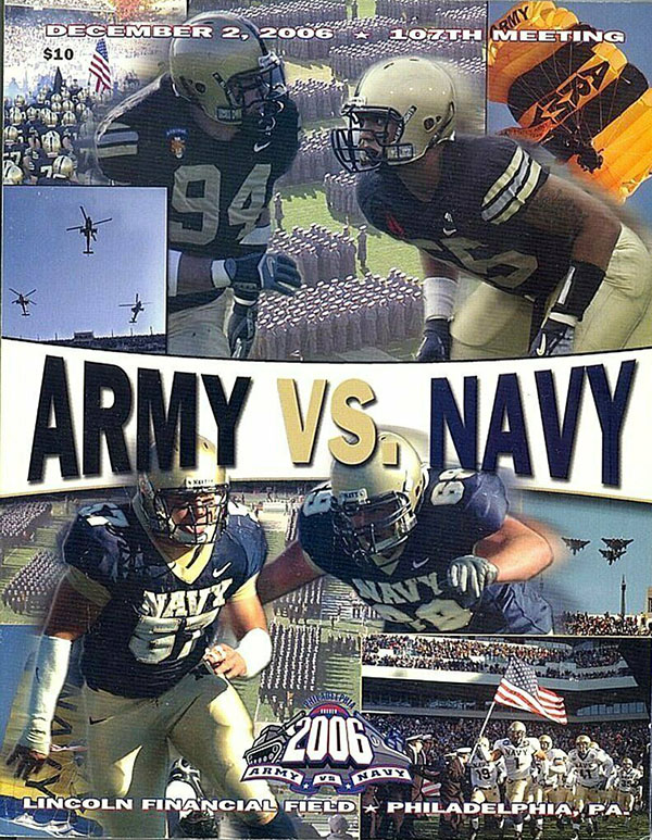 College Football Program: Army Black Knights vs. Navy Midshipmen (December 2, 2006)