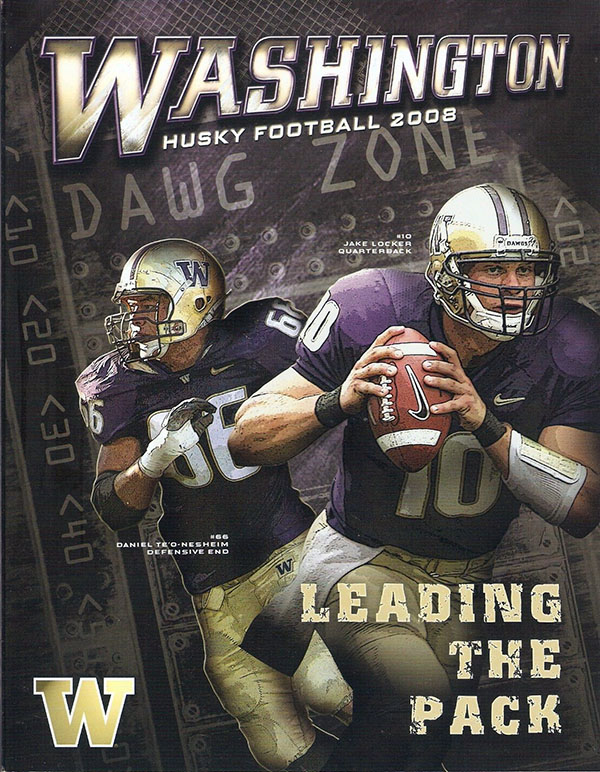 College Football Media Guide: Washington Huskies (2008)