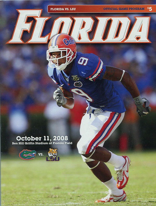 College Football Program: Florida Gators vs. LSU Tigers (October 11, 2008)