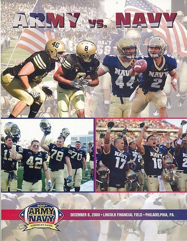 College Football Program: Army Black Knights vs. Navy Midshipmen (December 6, 2008)