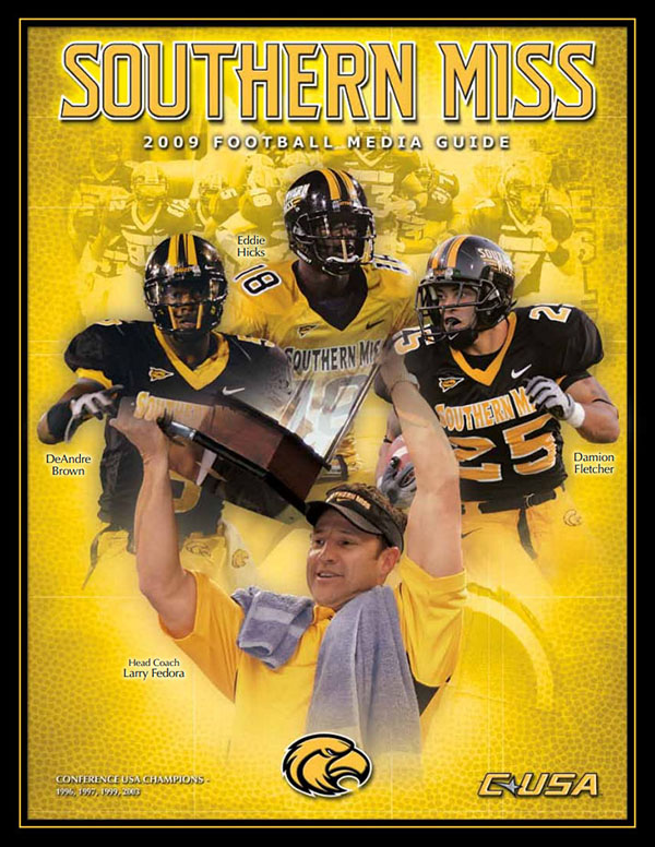 College Football Media Guide: Southern Miss Golden Eagles (2009)