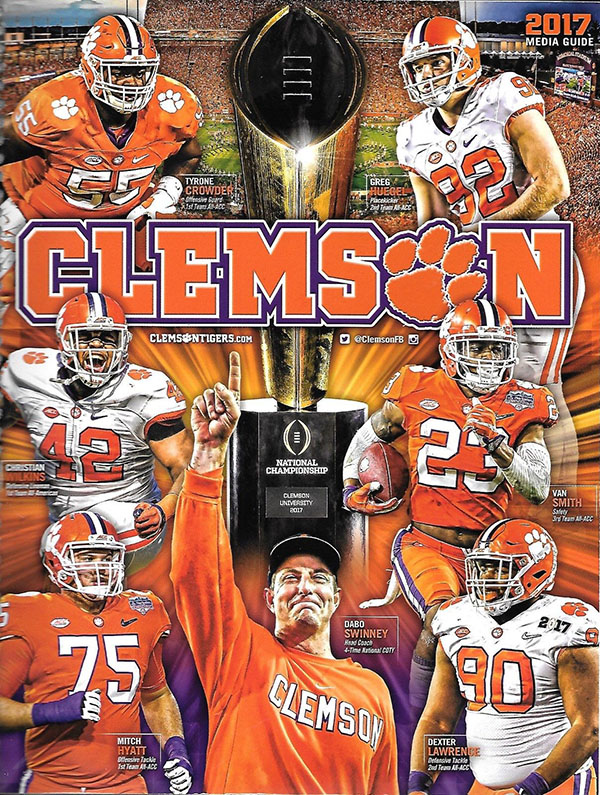 College Football Media Guide: Clemson Tigers (2017)