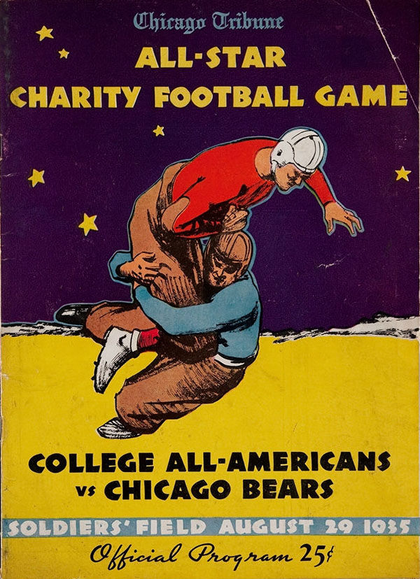 NFL Program: College All-Stars vs. Chicago Bears (August 29, 1935)