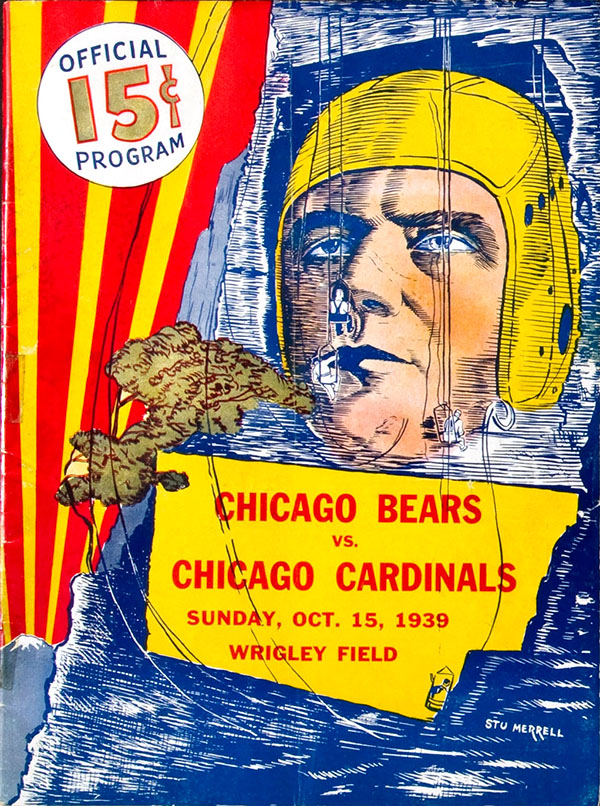 NFL Program: Chicago Bears vs. Chicago Cardinals (October 15, 1939)