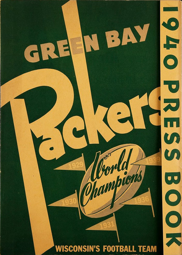 NFL Media Guide: Green Bay Packers (1940)