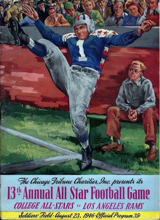 NFL Program: College All-Stars vs. Los Angeles Rams (August 23, 1946)