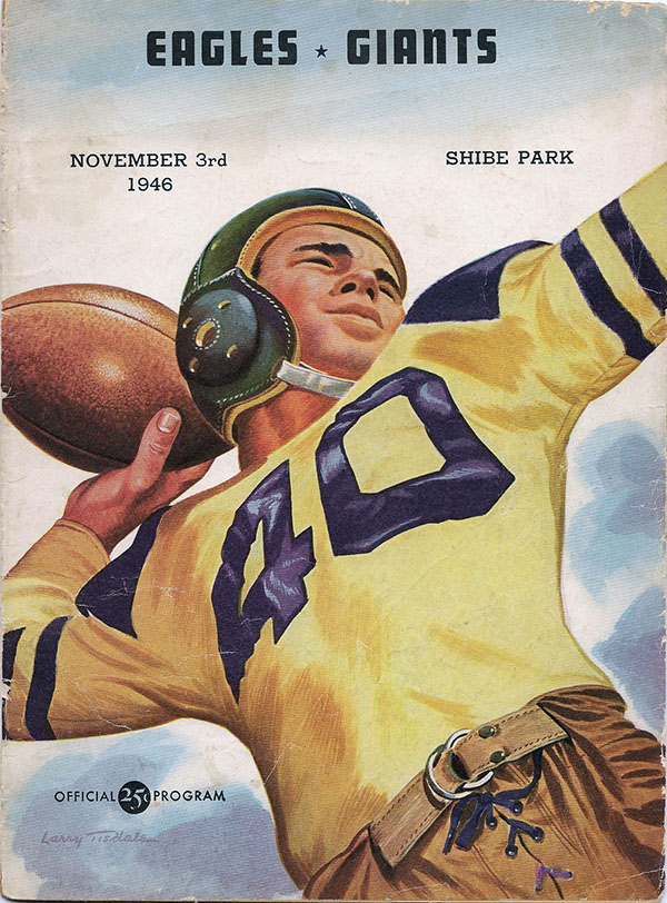 NFL Program: Philadelphia Eagles vs. New York Giants (November 3, 1946)