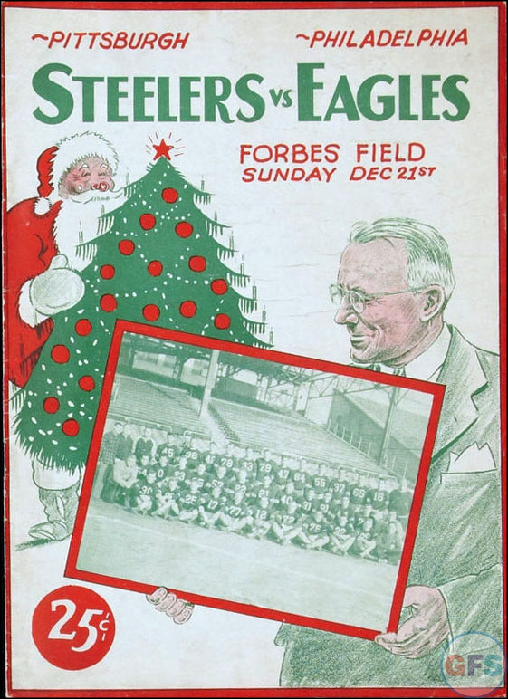 NFL Program: Pittsburgh Steelers vs. Philadelphia Eagles (December 21, 1947)