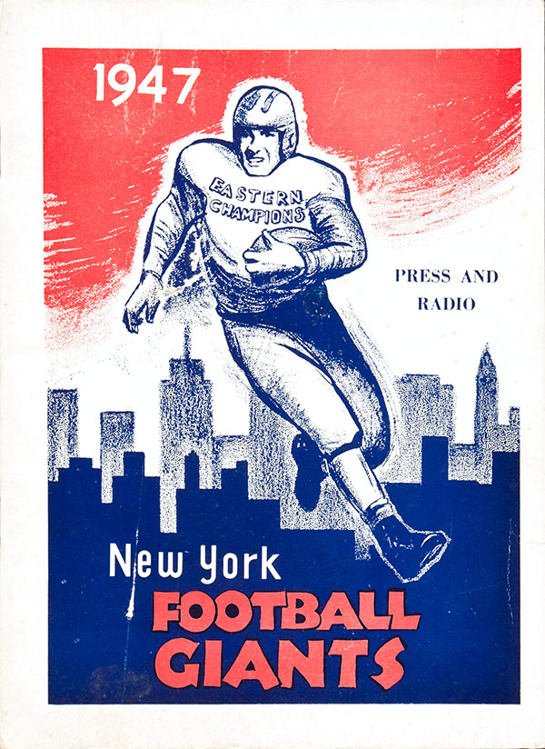 NFL Media Guide: New York Giants (1947)