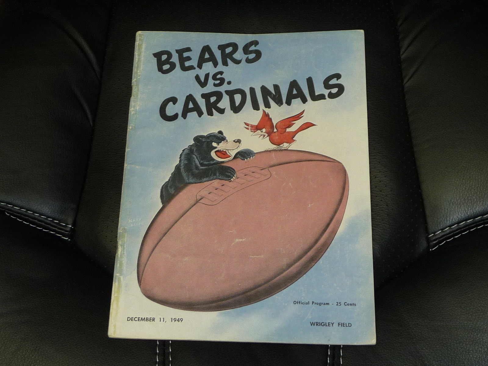 NFL Program: Chicago Bears vs. Chicago Cardinals (December 11, 1949)