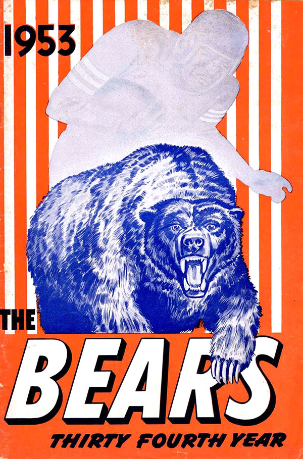 NFL Media Guide: Chicago Bears (1953)