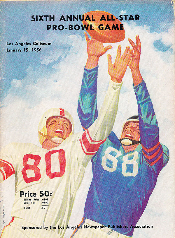 NFL Program: 1956 Pro Bowl