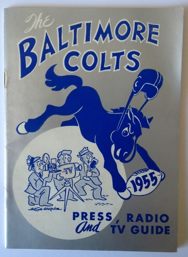 NFL Media Guide: Baltimore Colts (1955)