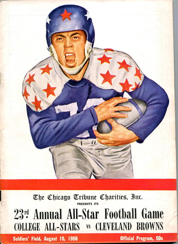 NFL Program: Cleveland Browns vs. College All-Stars (August 10, 1956)